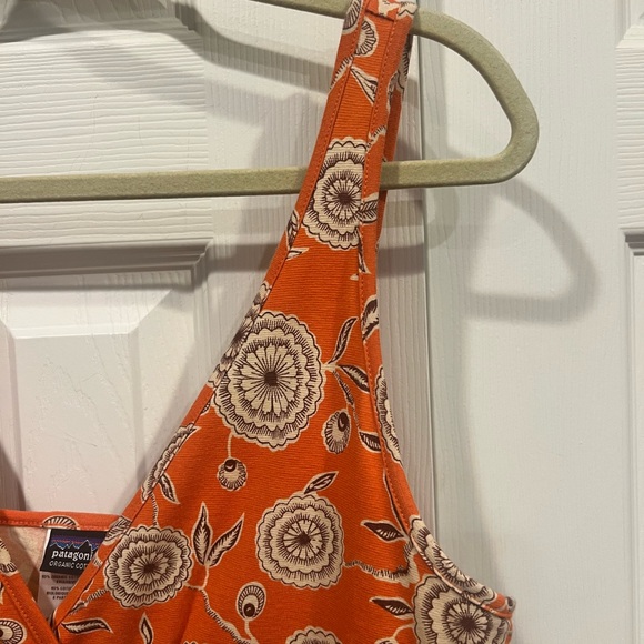 Patagonia Orange Patterned Sun Dress - Picture 5 of 9